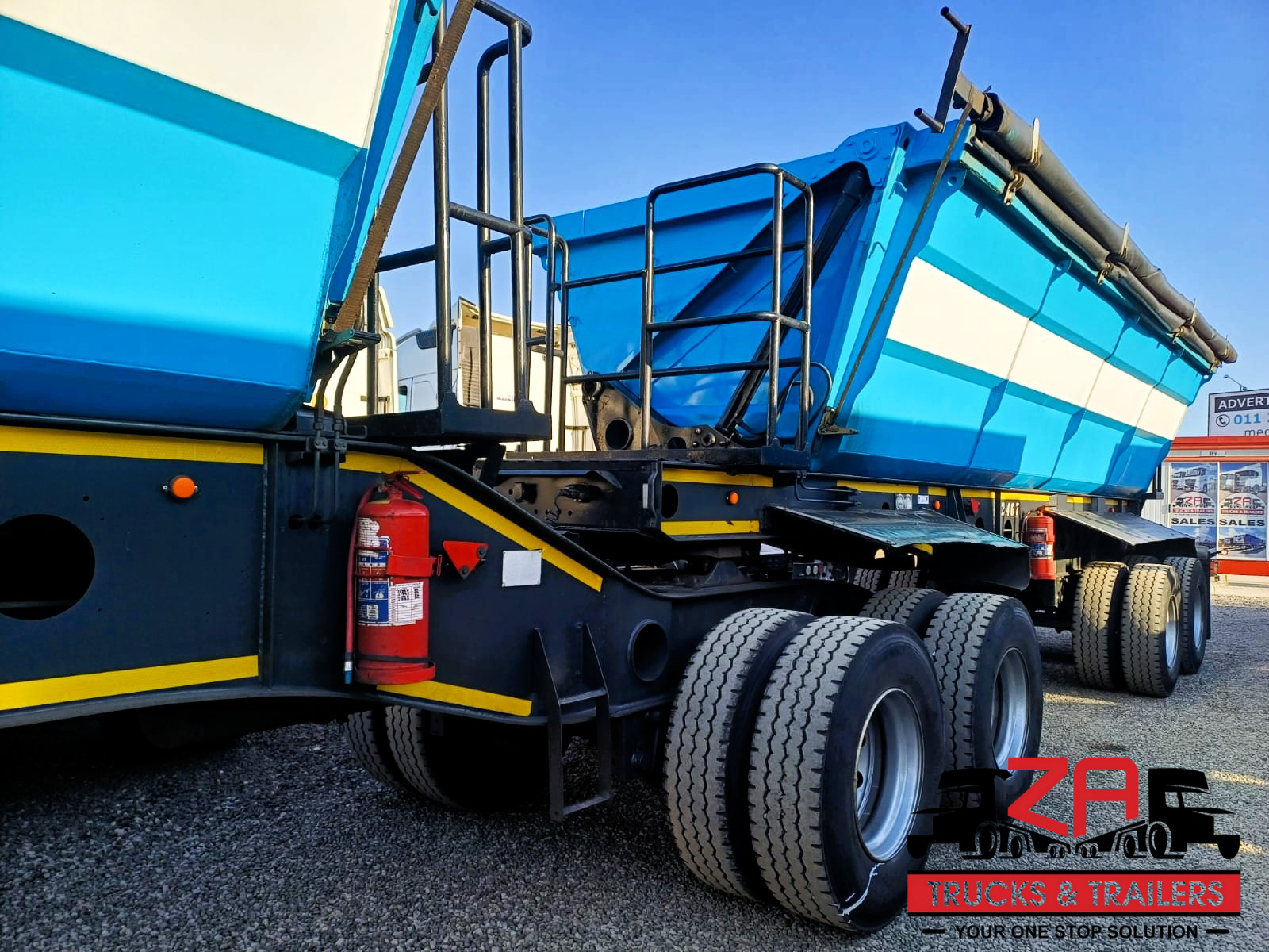 2018 AFRIT 40 CUBE SIDE TIPPER TRAILER #53193